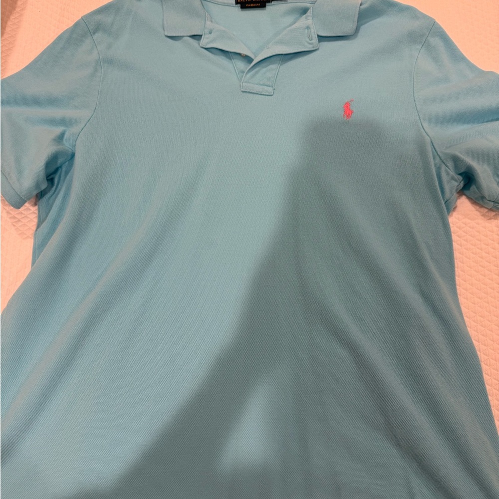 Polo Ralph Lauren - Classic Fit, Mesh Polo - Turquoise